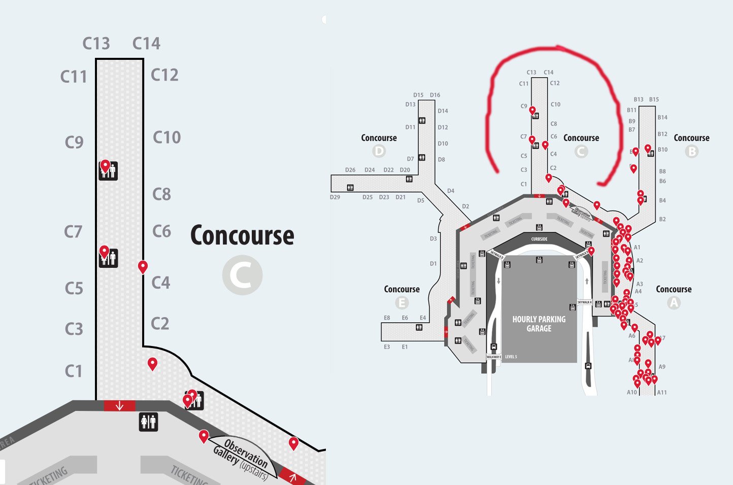 Concourse C