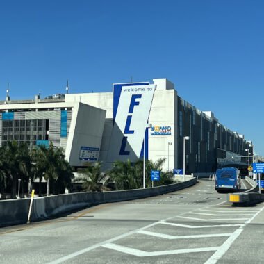 Fort Lauderdale airport (FLL) terminal map