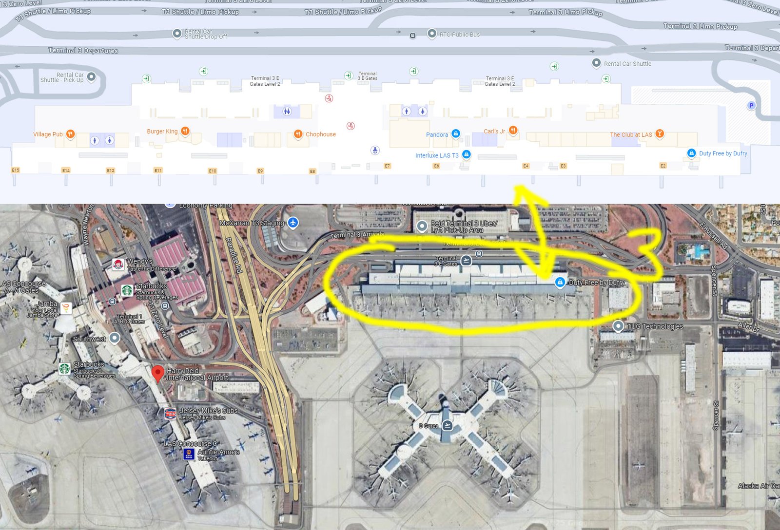 Las Vegas Airport terminal 3