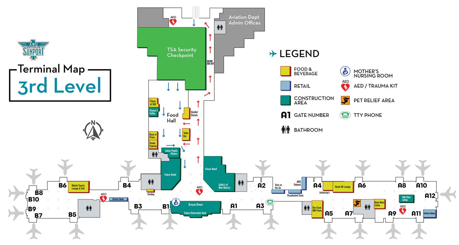 Level 3 ABQ map